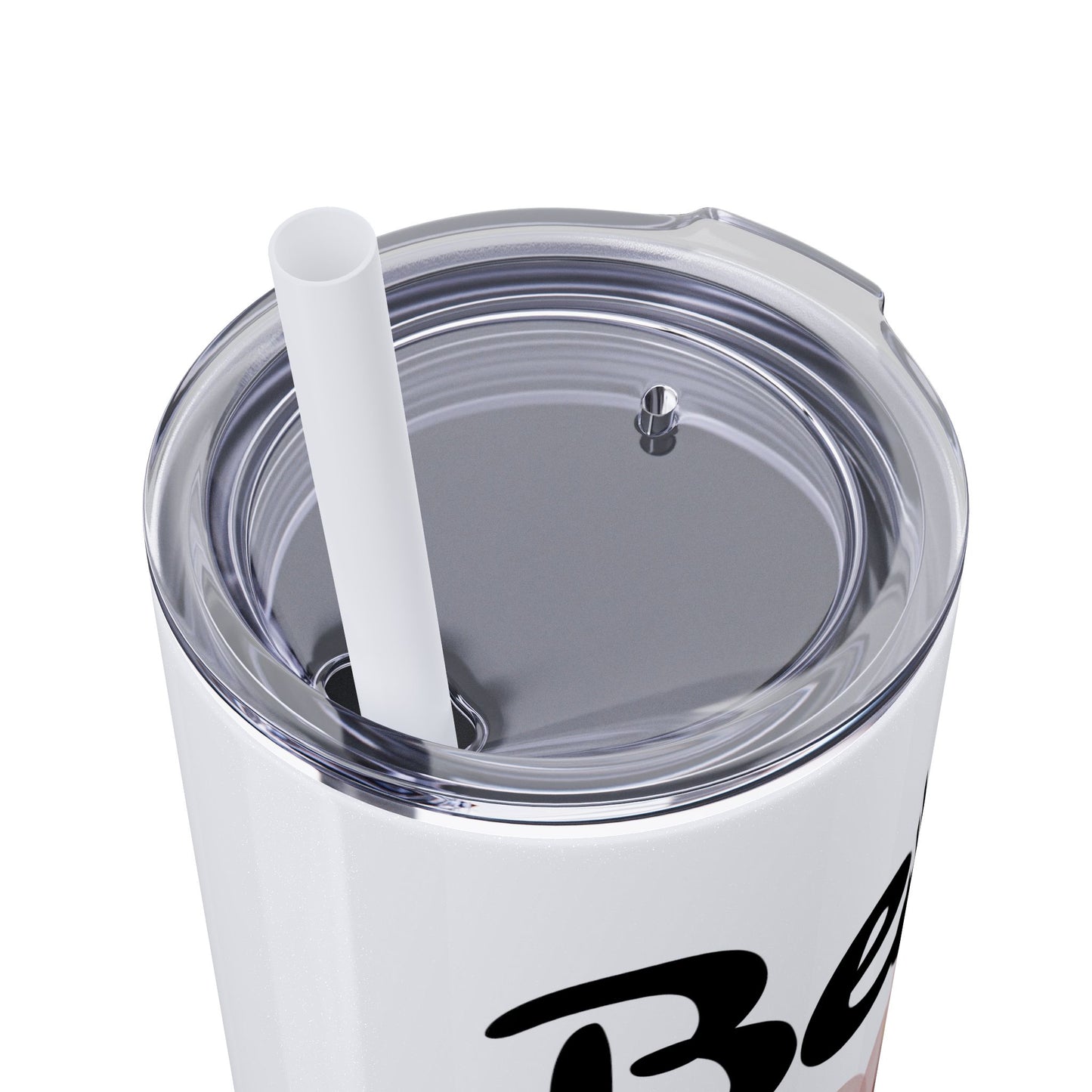 Be Kind Skinny Tumbler with Straw, 20oz