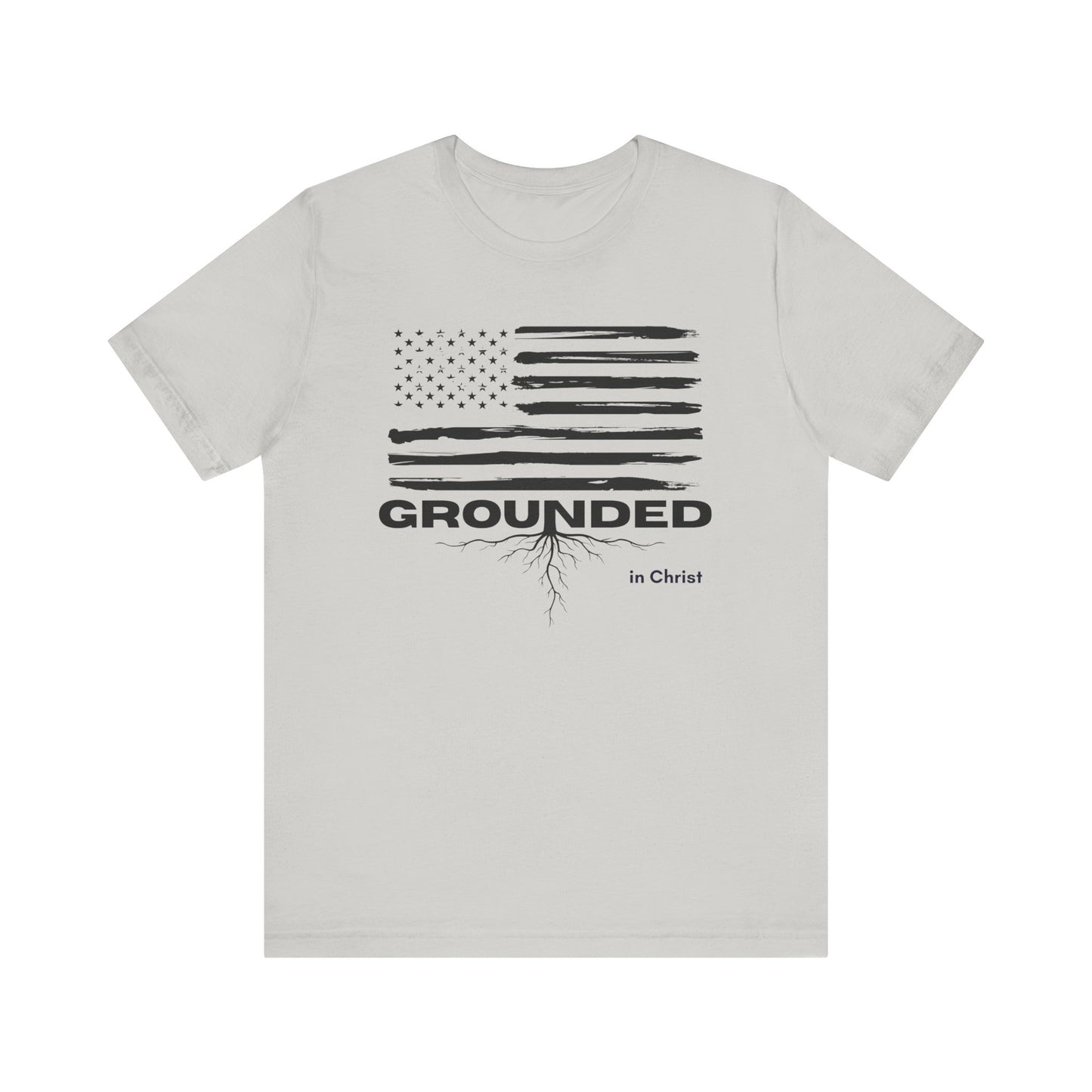 Christian Unisex Tee - Grounded in Christ T-Shirt