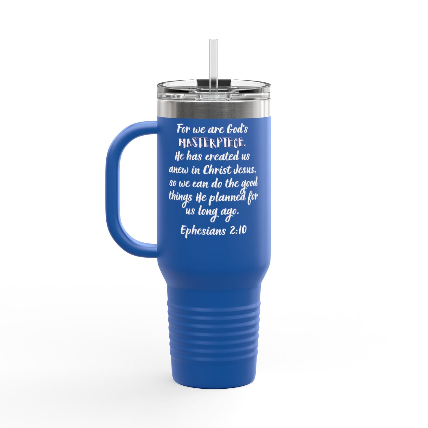 God's Masterpiece Insulated Travel Mug, 40oz