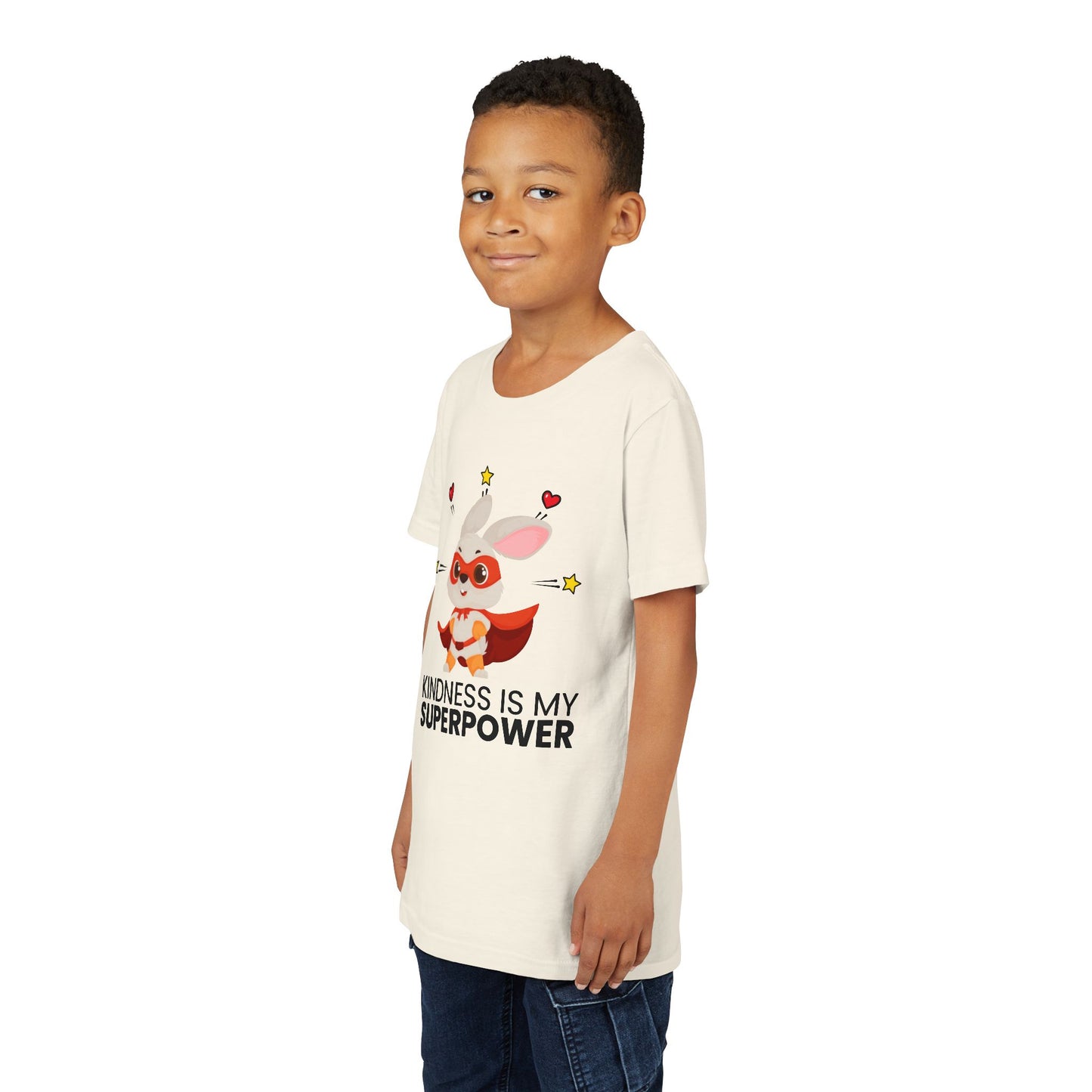 Youth Tee - Kindness is My Superpower anti bullying shirt