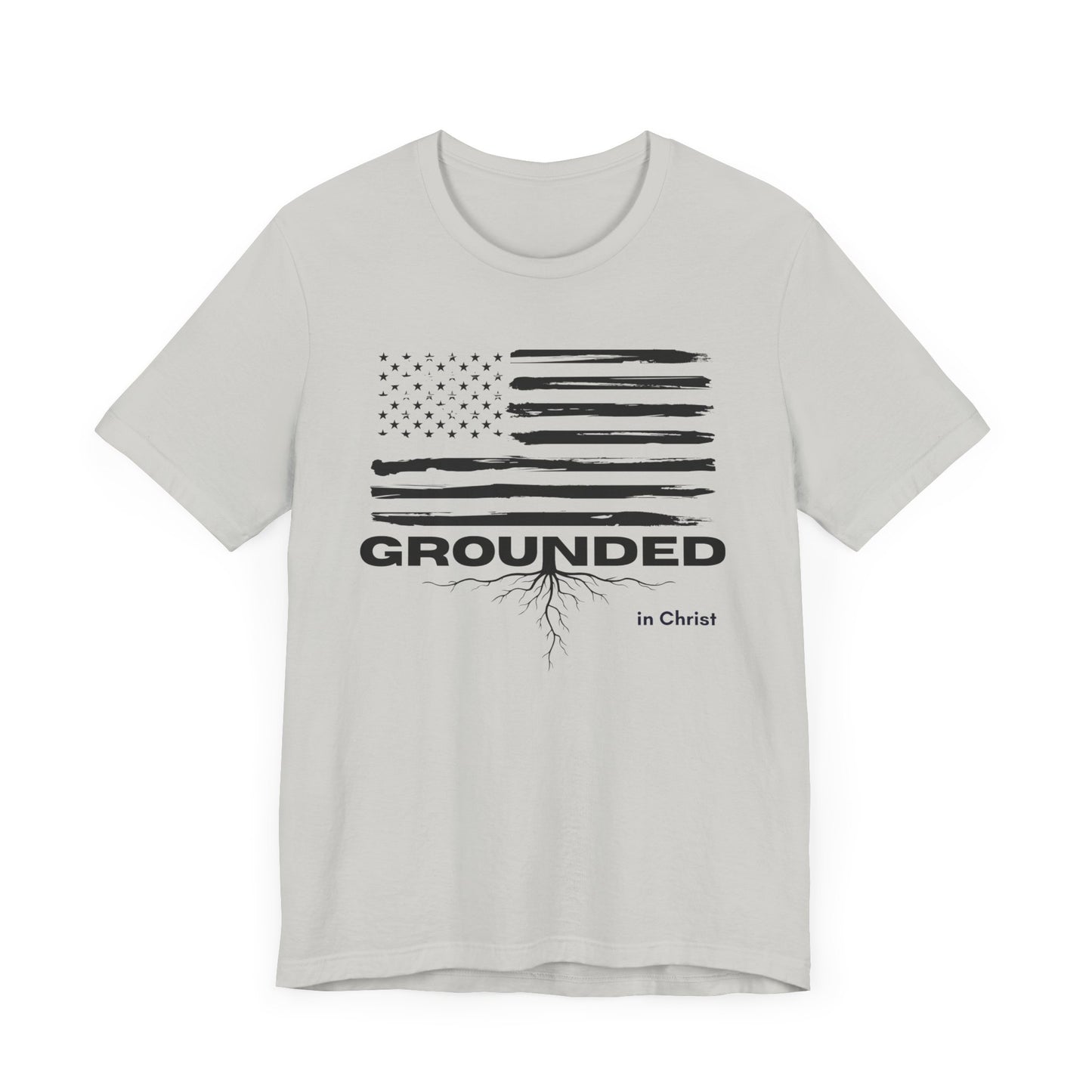Christian Unisex Tee - Grounded in Christ T-Shirt