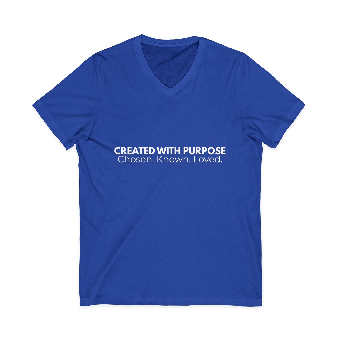 Created With Purpose Tee  Chosen. Known. Loved.