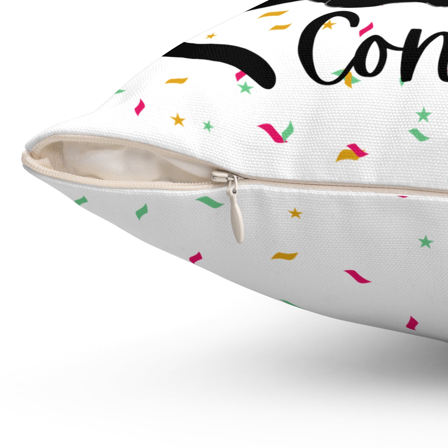 Cat-Themed Decorative Pillow – "Spread Kindness Like Confetti" – Perfect Gift for Cat Lovers & Home Decor