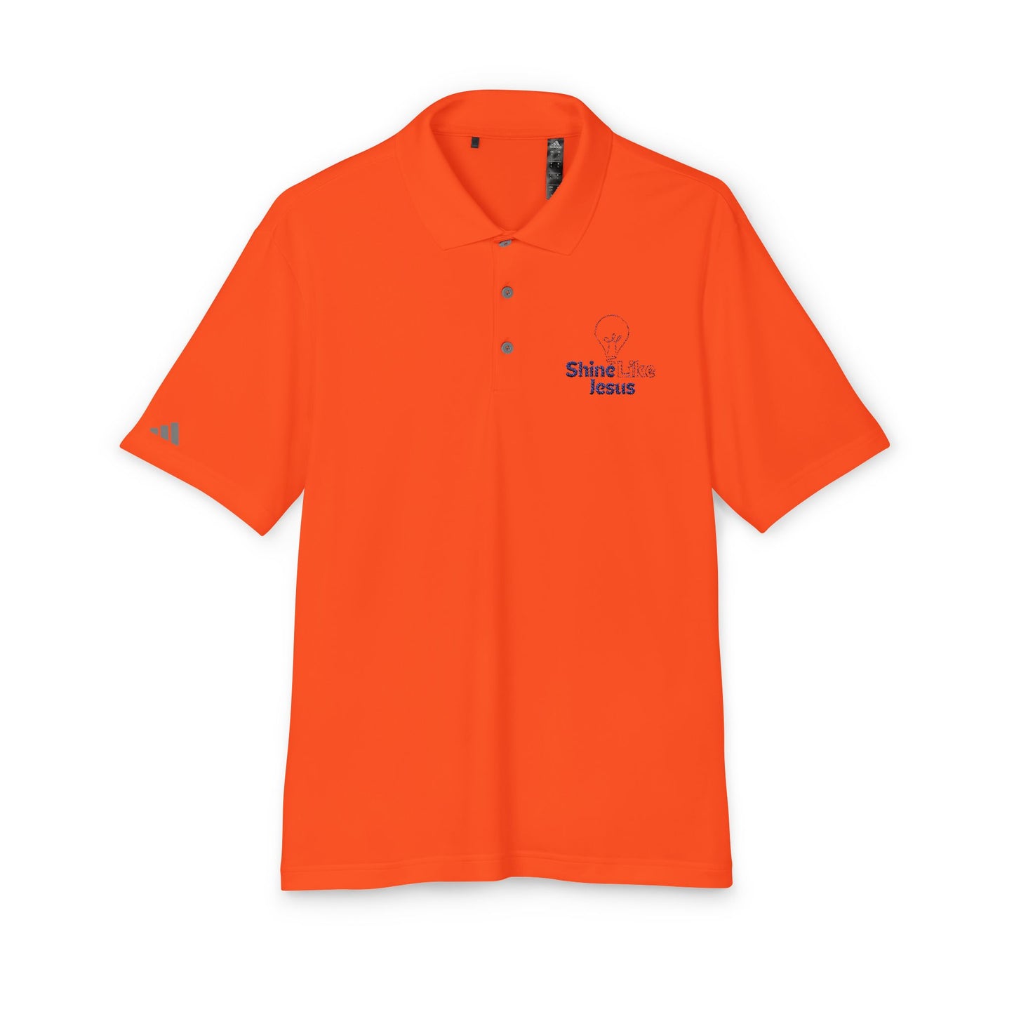 Adidas Unisex Performance Polo - Shine Like Jesus