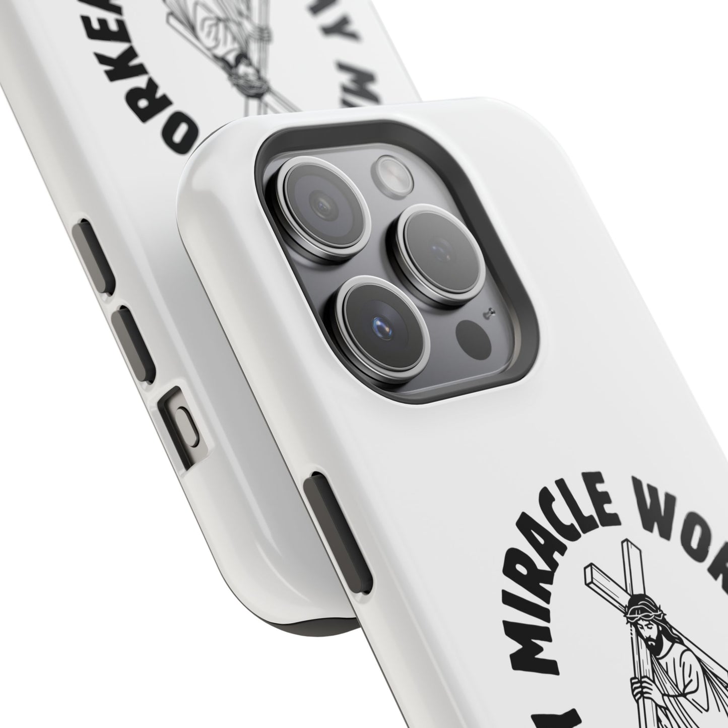 Phone Case - Miracle Worker is on the Job Magnetic Tough Case