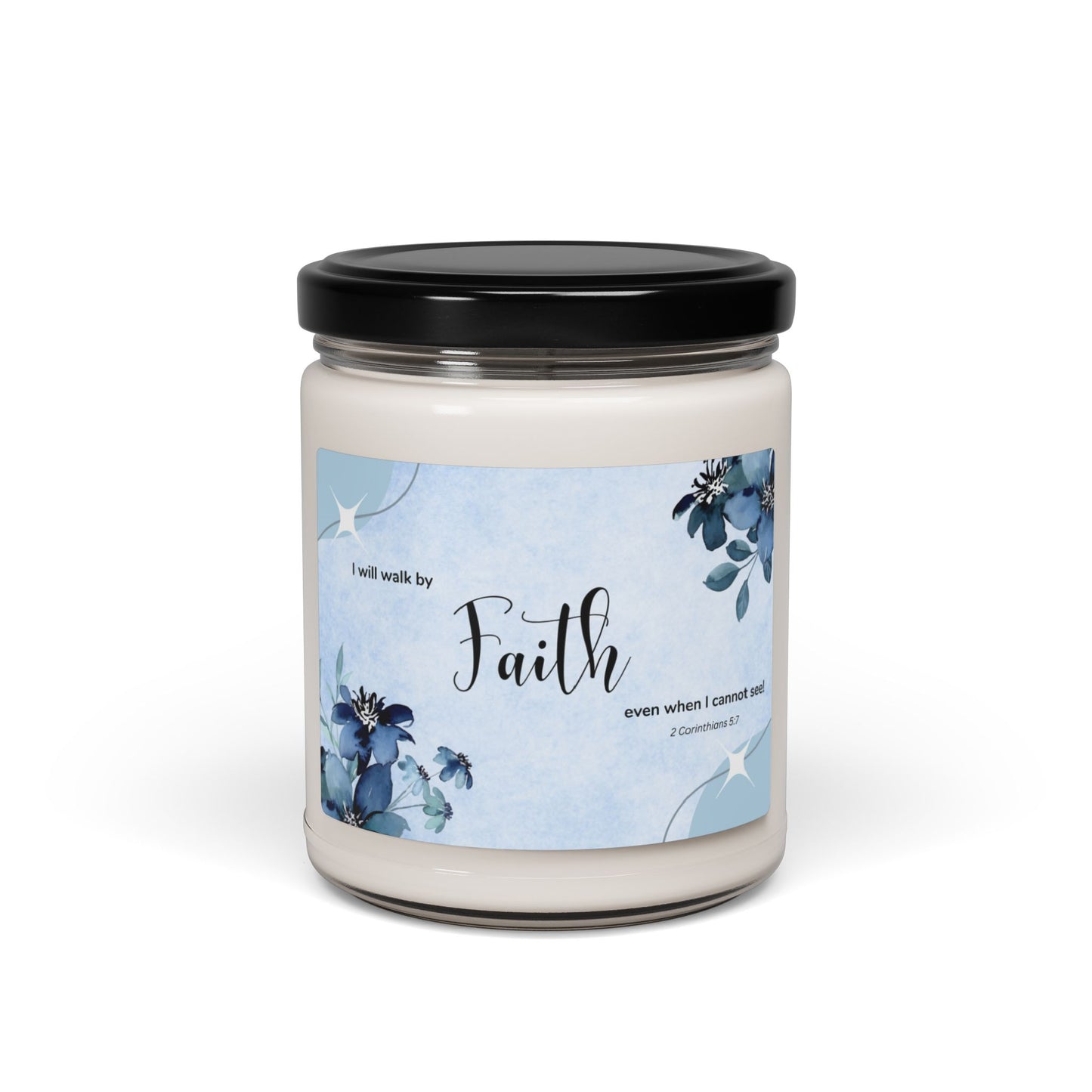 Faith Scented Soy Candle, 9oz