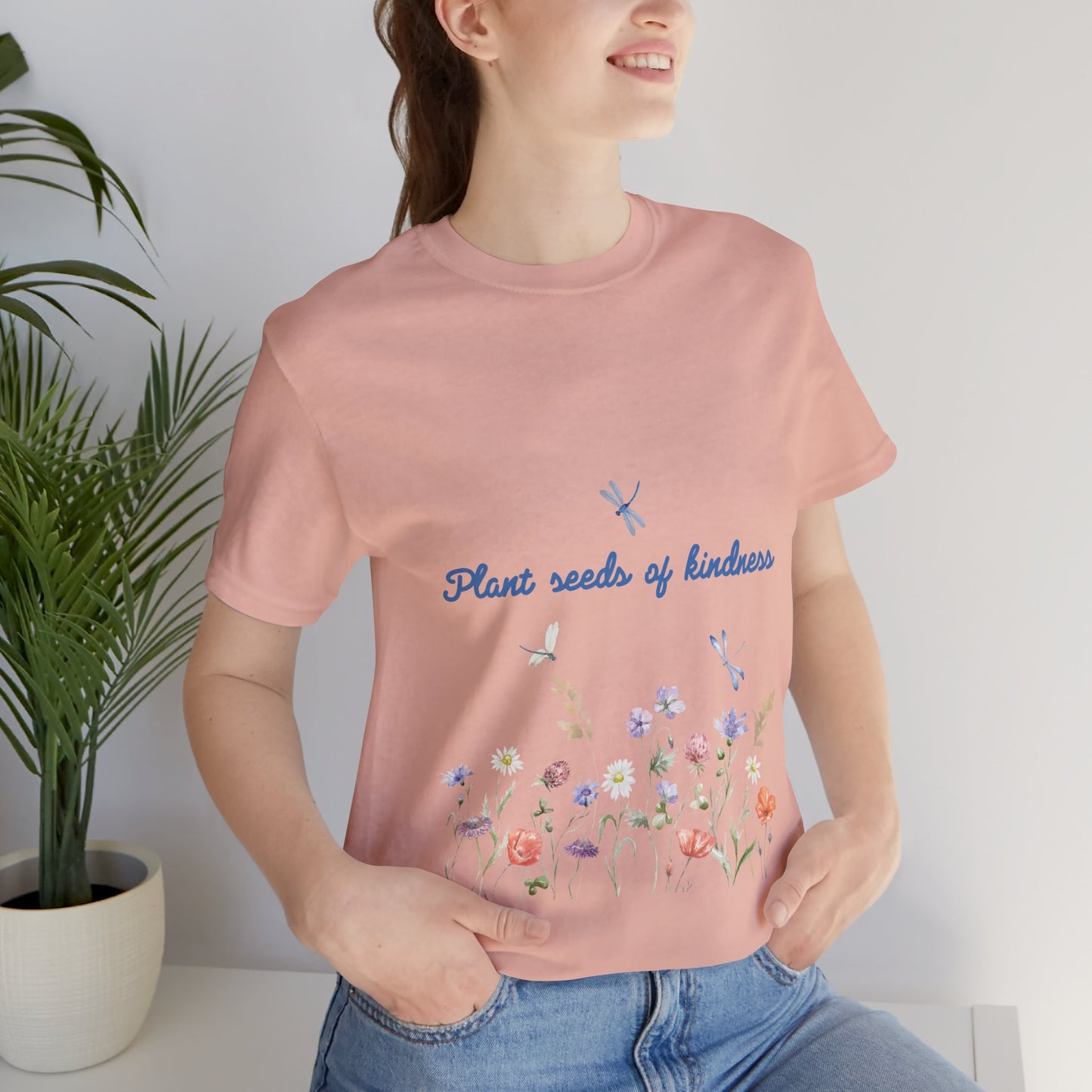 Unisex Jersey Short Sleeve Tee Plant Seeds of Kindness