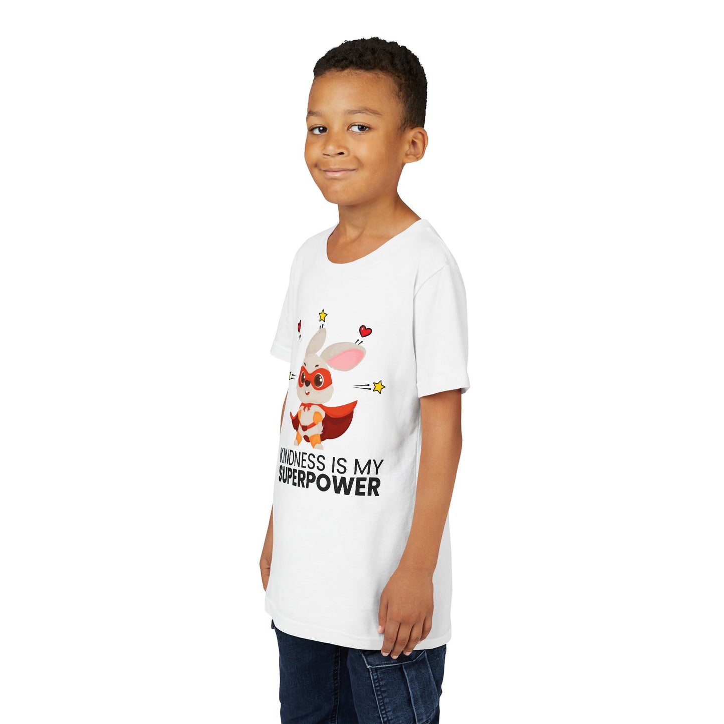 Youth Tee - Kindness is My Superpower anti bullying shirt