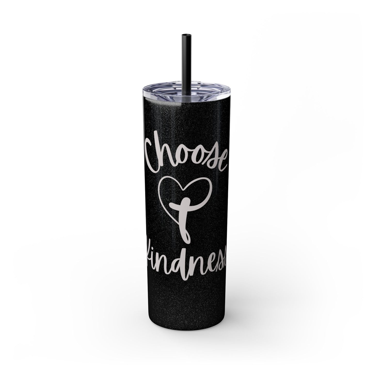 Choose Kindness Skinny Tumbler with Straw, 20oz