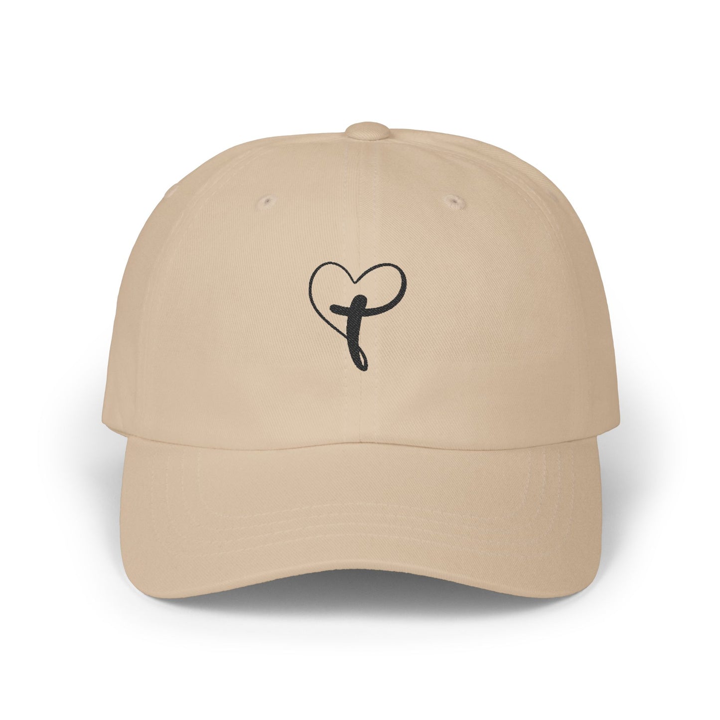 Classic  Cap with heart and cross