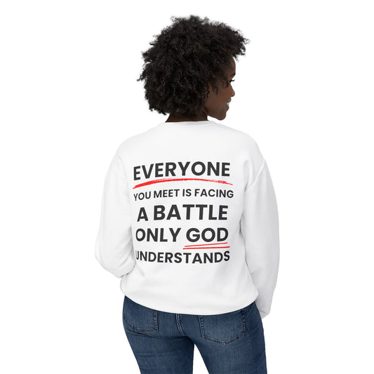 Kindness Unisex Lightweight Crewneck Sweatshirt