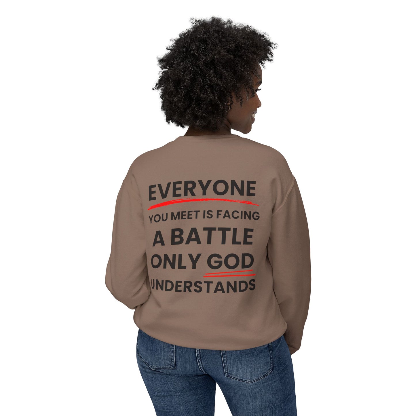 Kindness Unisex Lightweight Crewneck Sweatshirt