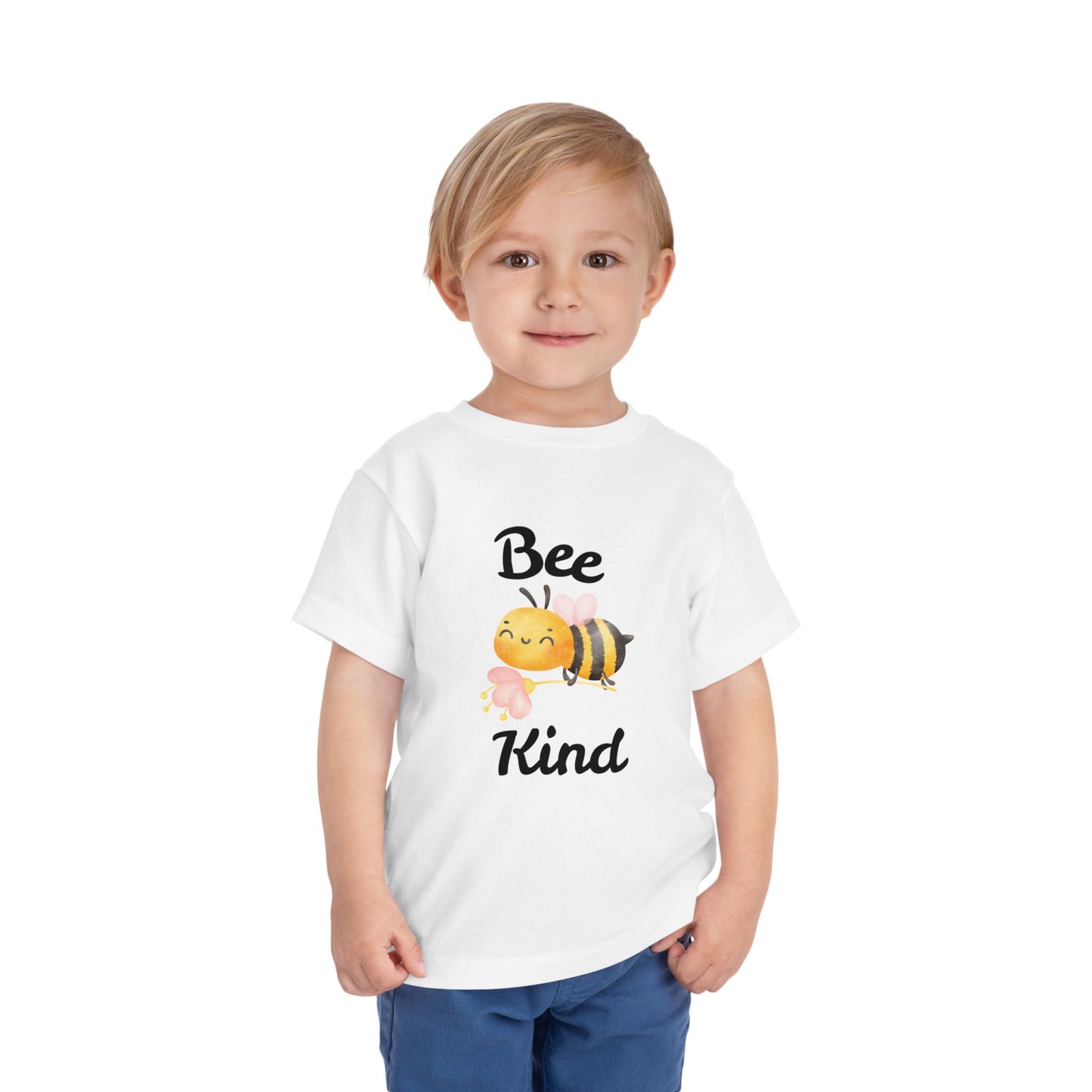 Toddler Short Sleeve Tee-- Bee Kind