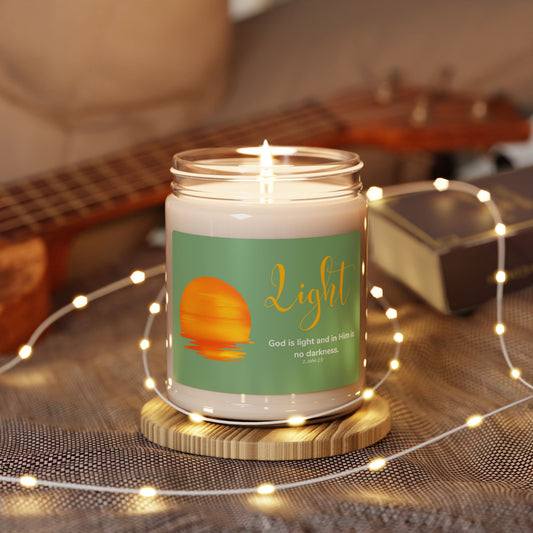 God is light Soy Candle