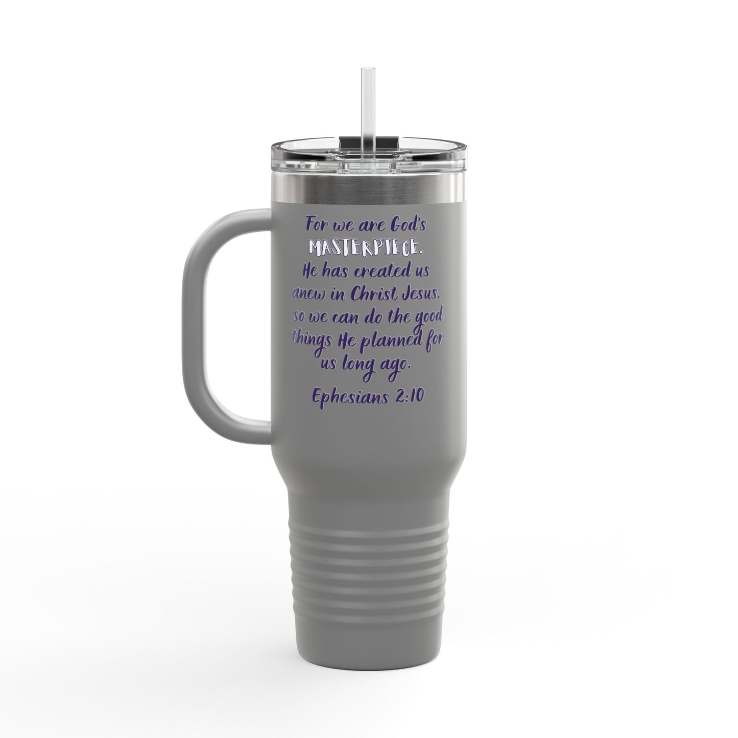 God's Masterpiece Insulated Travel Mug, 40oz