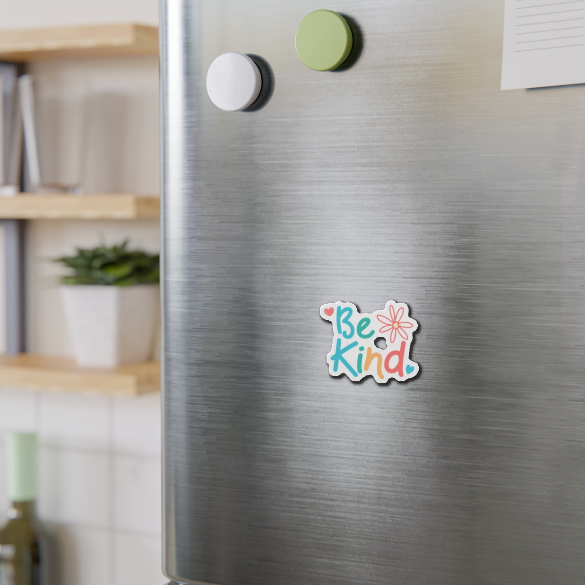 Be Kind Die-Cut Magnet - Inspirational Home Décor