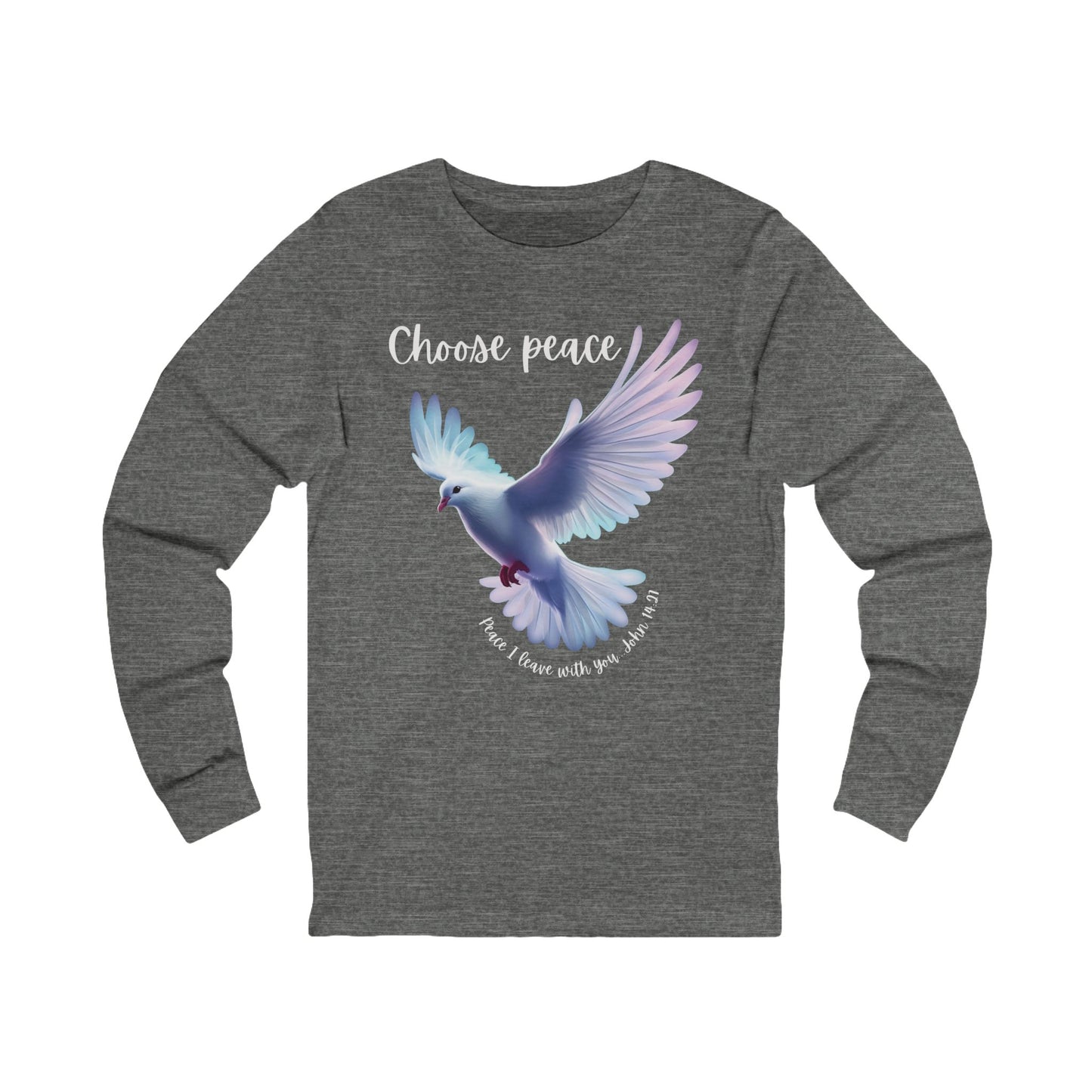 Peace Unisex Jersey Long Sleeve Tee