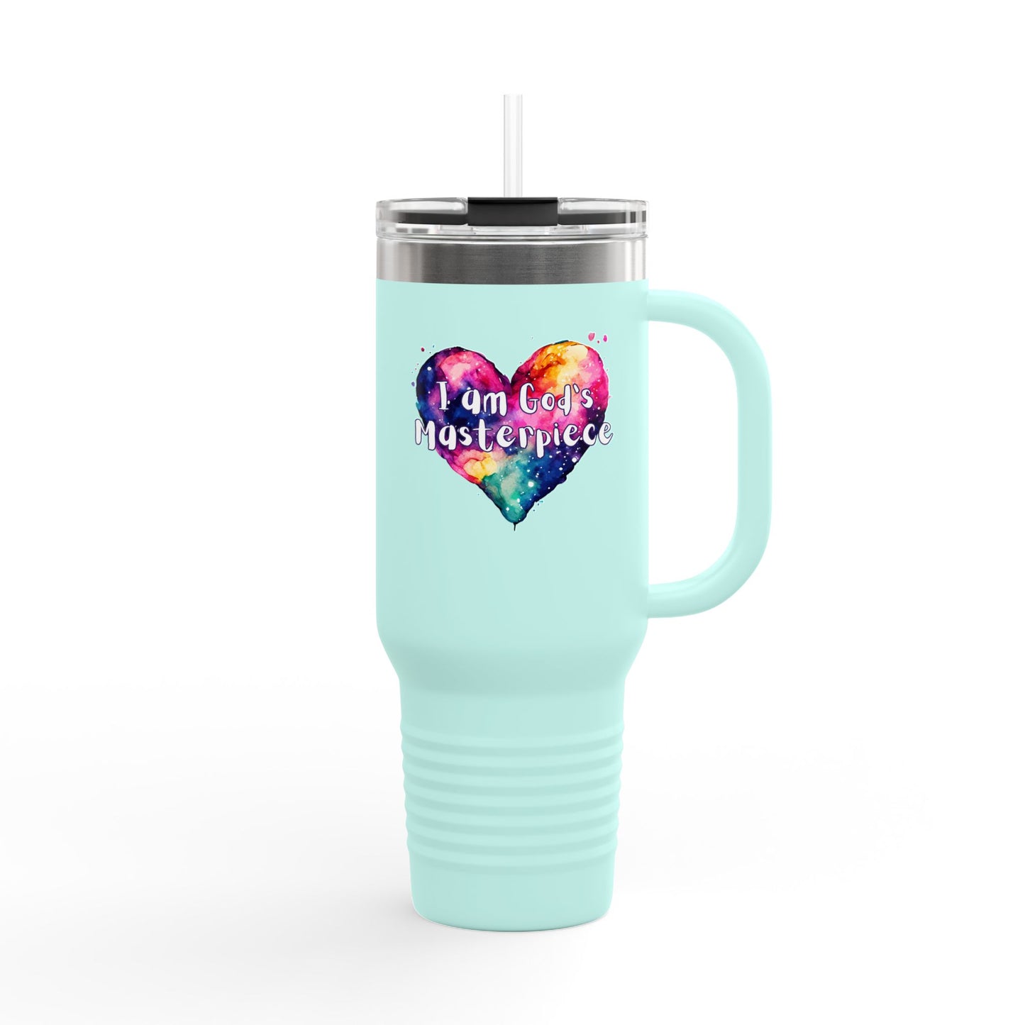 God's Masterpiece Insulated Travel Mug, 40oz