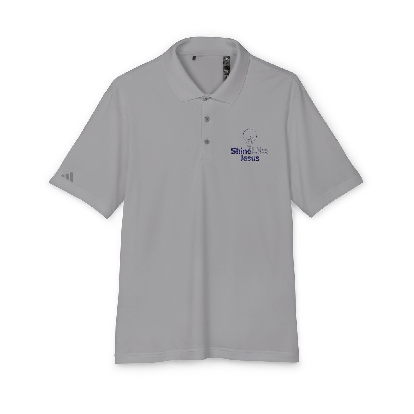 Adidas Unisex Performance Polo - Shine Like Jesus