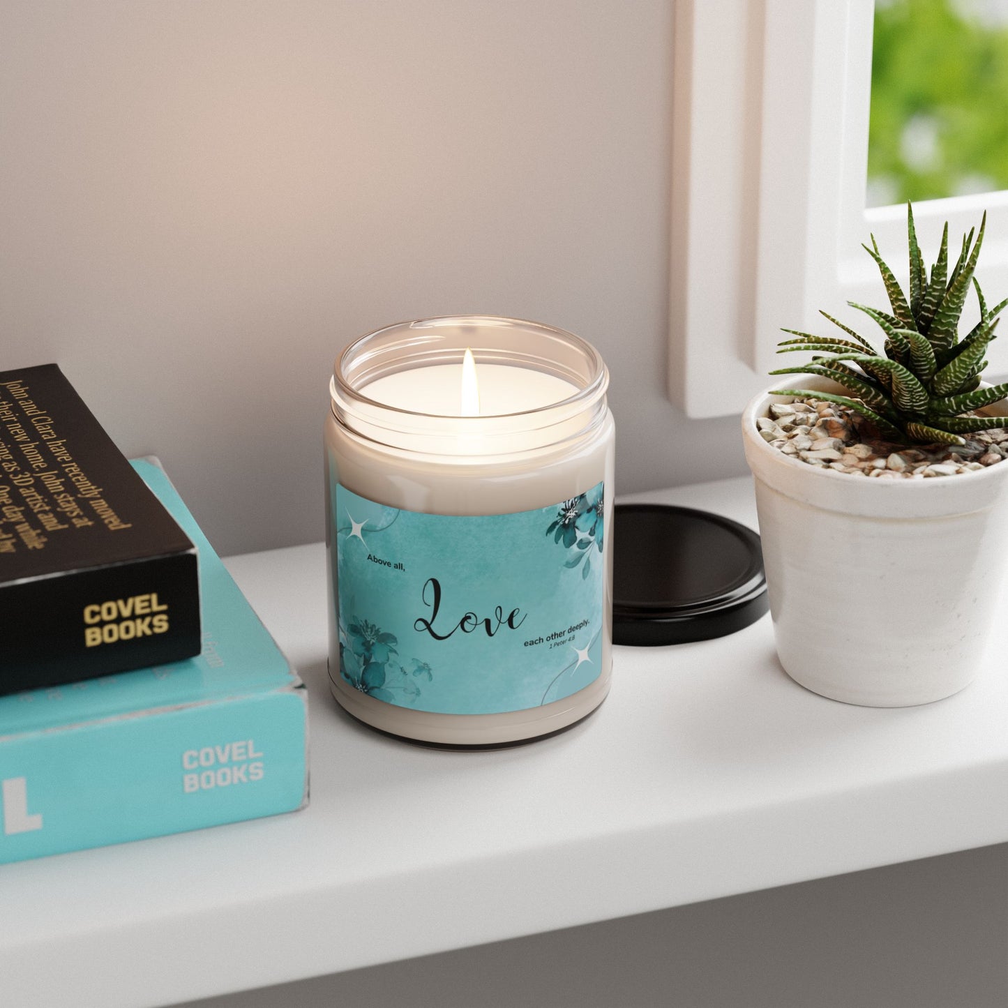 Love Scented Soy Candle, 9oz