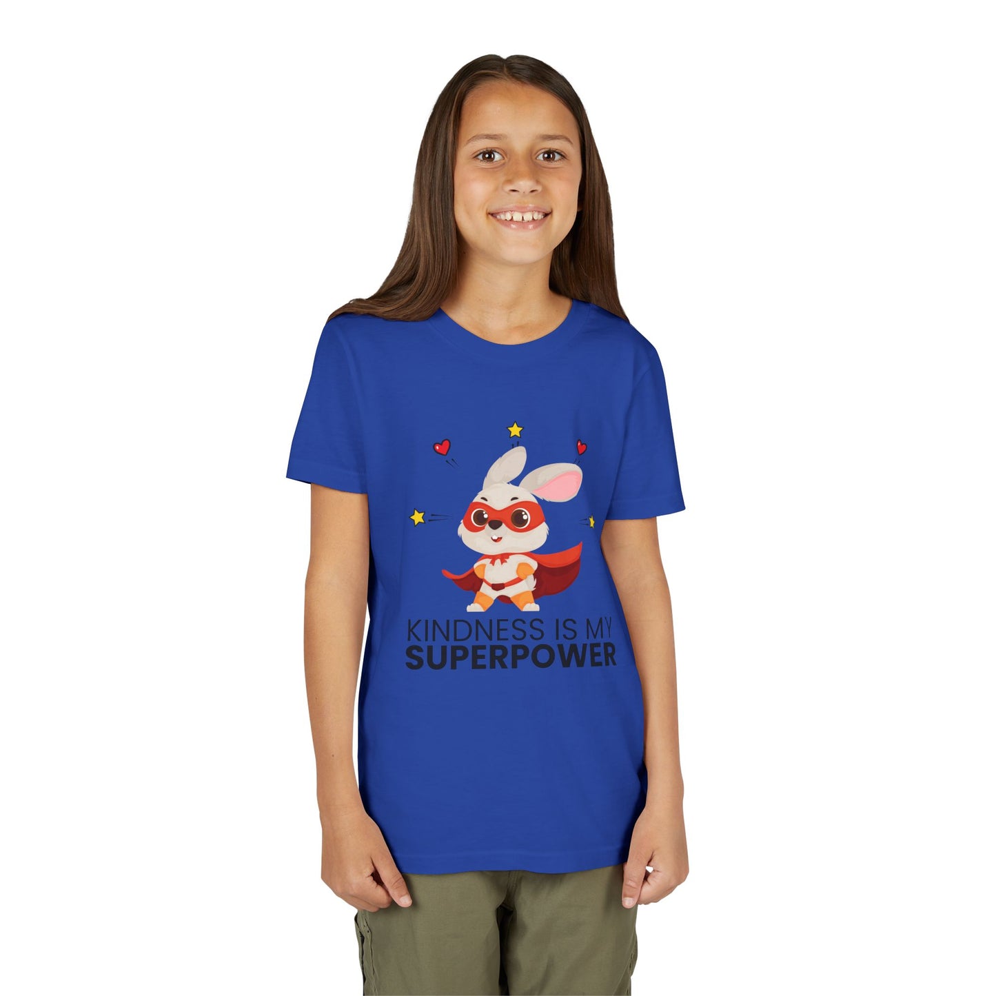 Youth Tee - Kindness is My Superpower anti bullying shirt