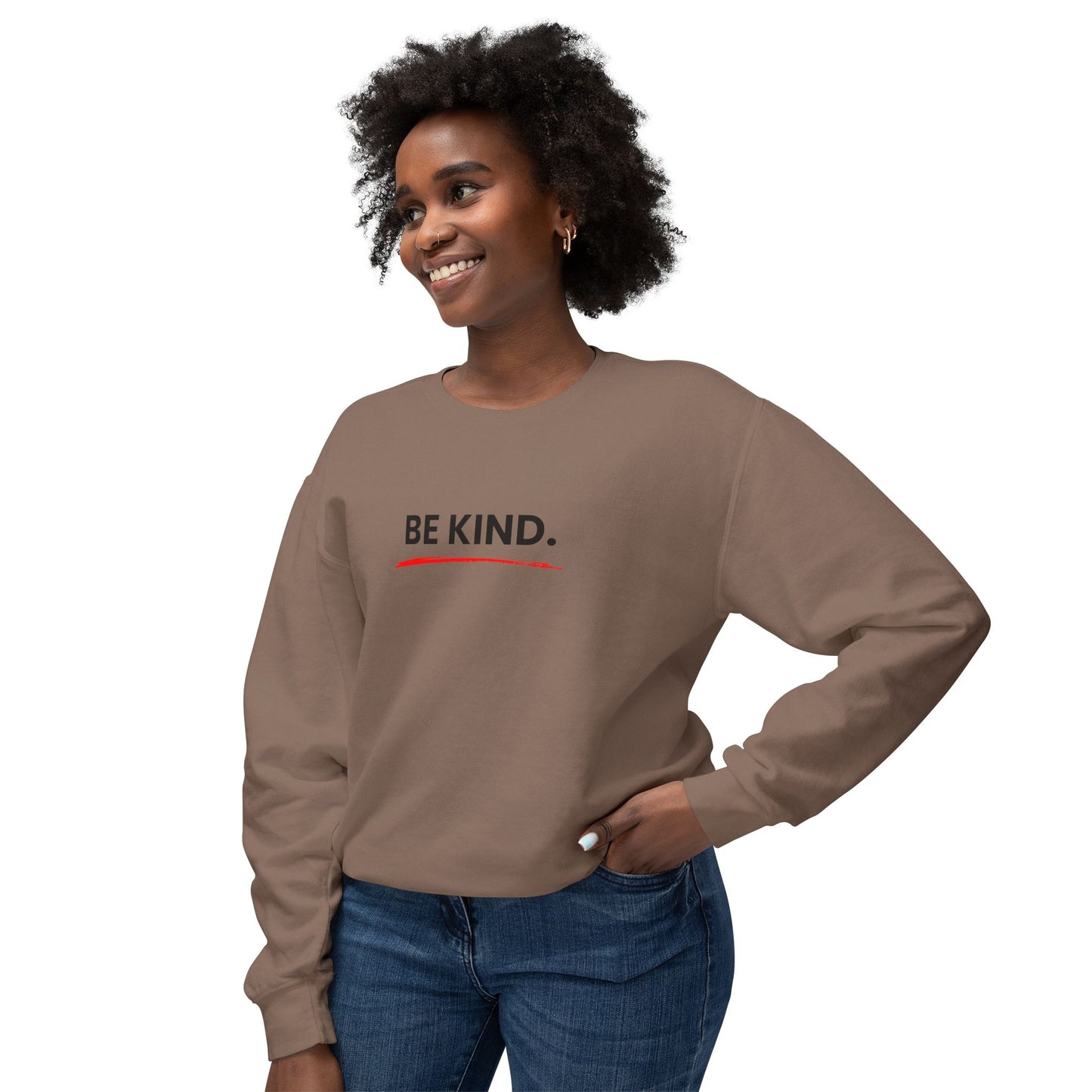 Kindness Unisex Lightweight Crewneck Sweatshirt