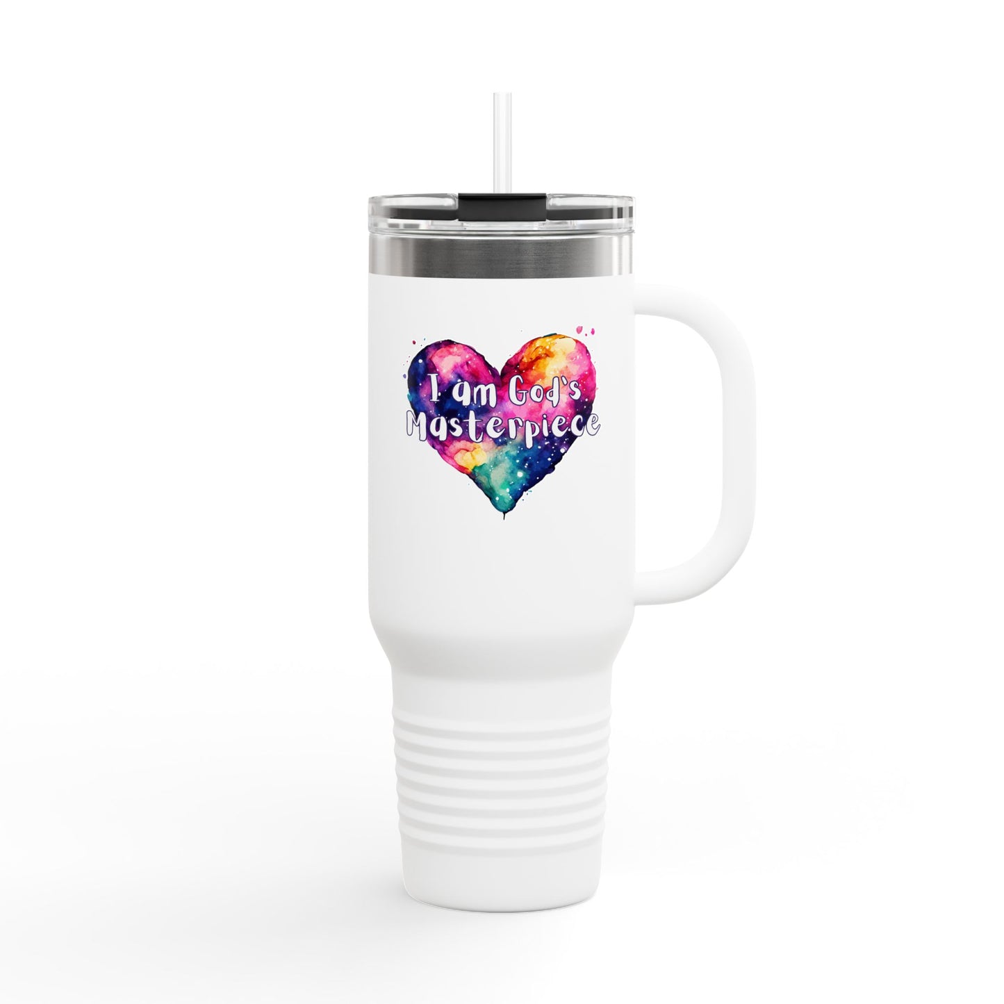 God's Masterpiece Insulated Travel Mug, 40oz